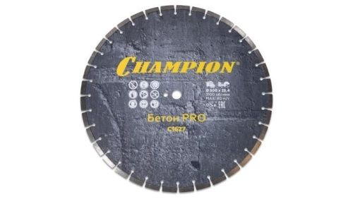 Диск алмазный PRO 500/25,4/10/4 мм Concremax (железобетон, бетон) CHAMPION C1627
