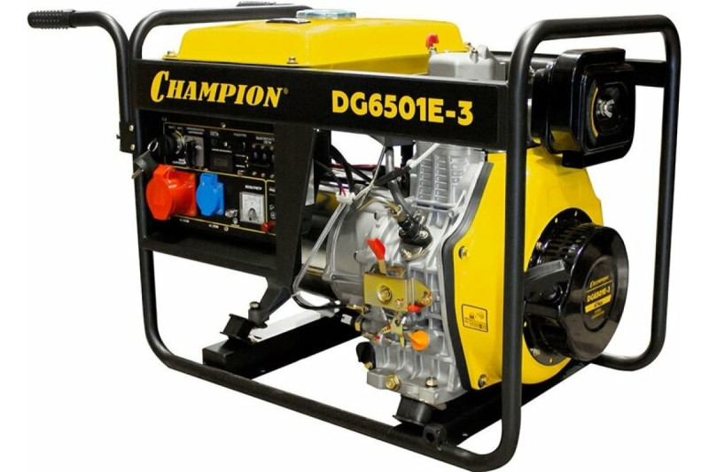 Генератор дизельный CHAMPION DG6501E-3