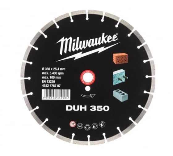 Диск алмазный DUH 350 мм MILWAUKEE 4932478707