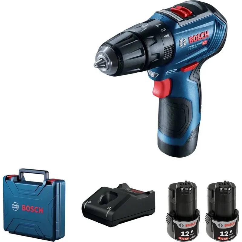 Дрель аккумуляторная BOSCH GSR 12V-30 06019G9020