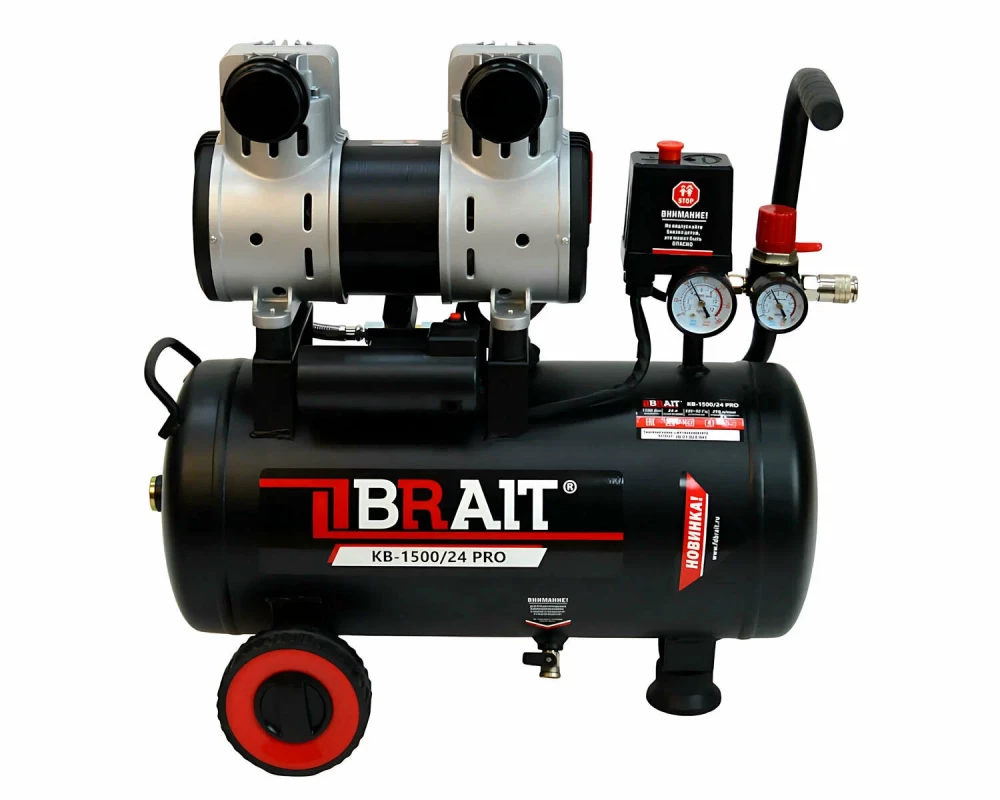 Компрессор воздушный BRAIT KB-1500/24 PRO 20.01.026.043
