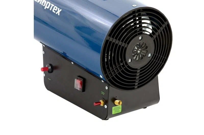 Газовая тепловая пушка СТГ-50, 50 кВт, 1400 м3/ч, пропан-бутан Сибртех