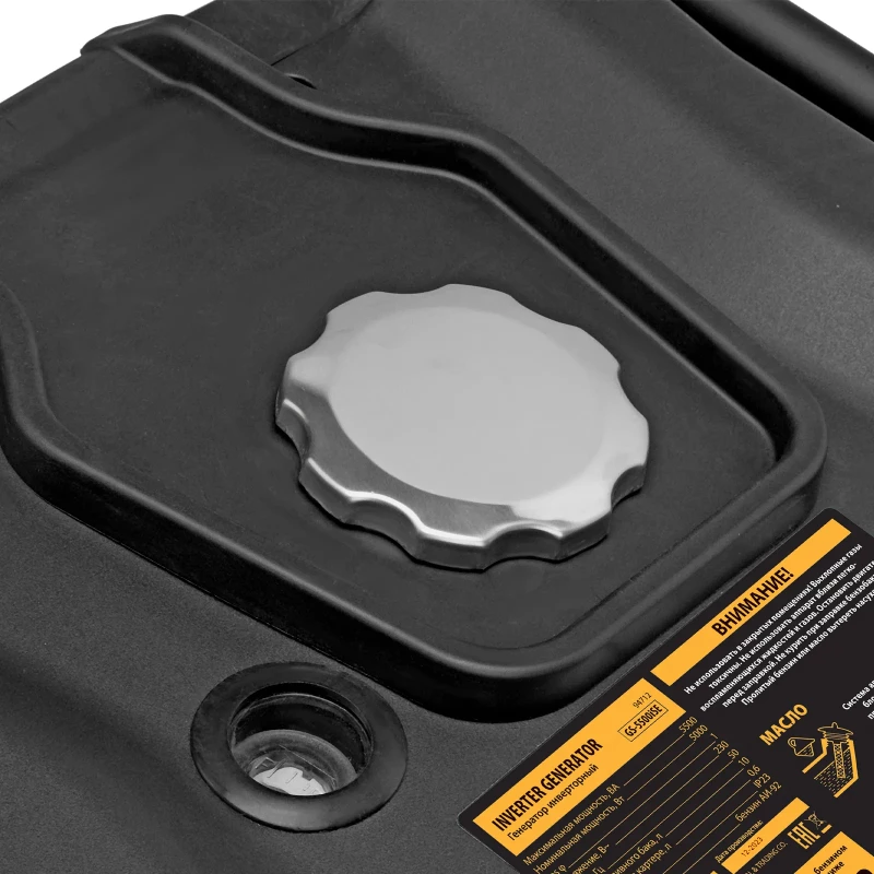 Генератор инверторный GS-5500iSE, 5,5 кВт, 230 В, закрытый корпус,электростартер Denzel