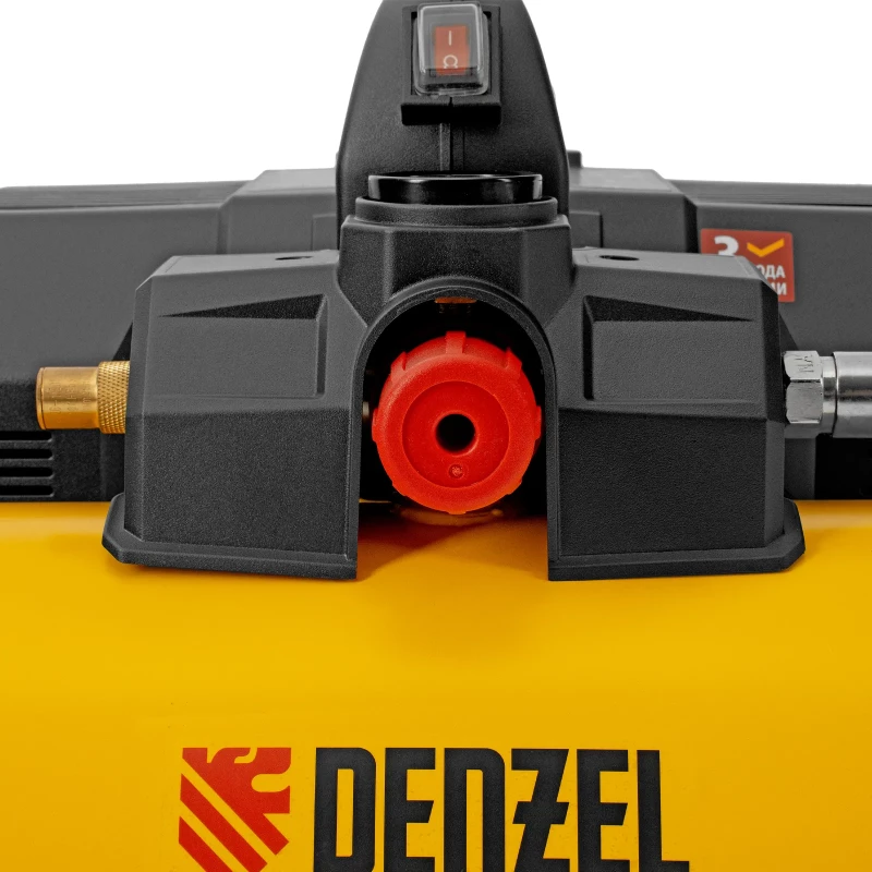 Компрессор DLS750/6 безмасляный малошумный 750 Вт, 140 л/мин,ресивер 6 л Denzel
