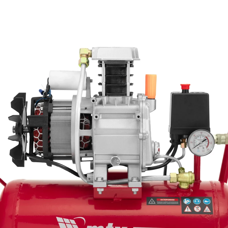 Компрессор воздушный DC1500L/24, 1,5 кВт, 24 л, 210 л/мин MTX