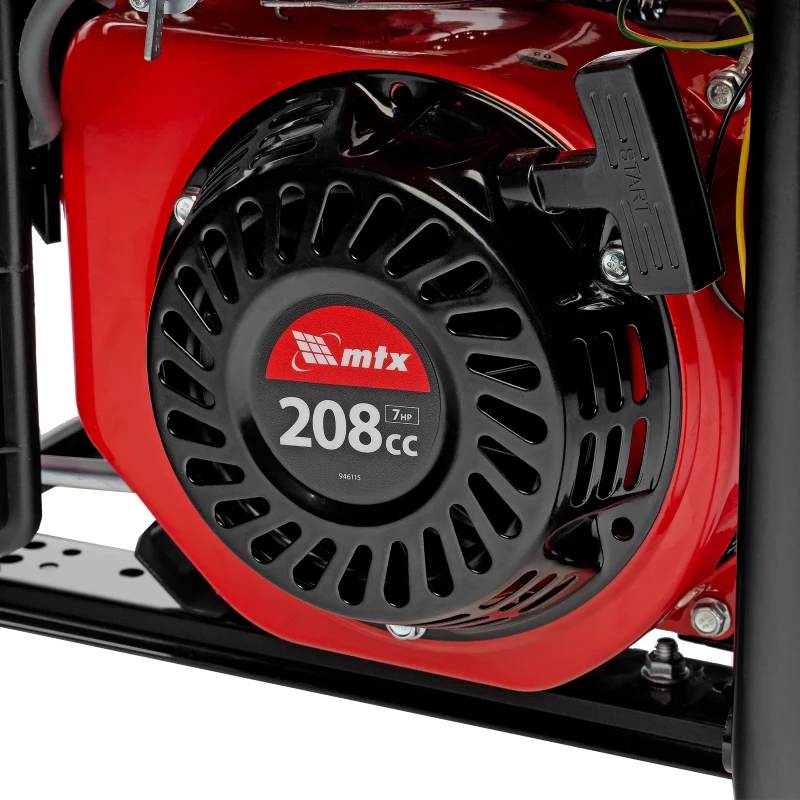 Генератор бензиновый RS-4000, 3,3 кВт, 230В, ручной стартер MTX